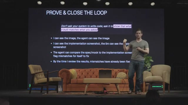 Prove and close the loop