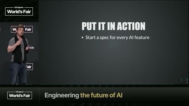 Put specifications into action