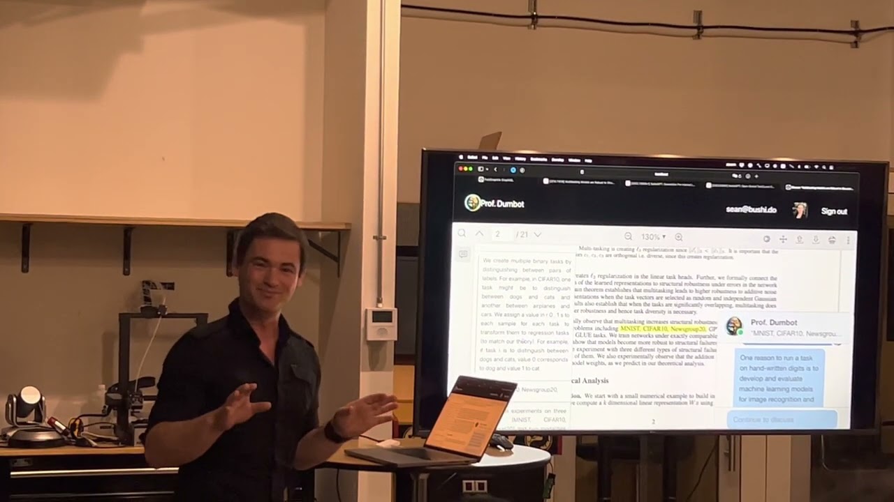 Master Arxiv Papers with Prof Dumbot