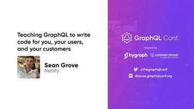 Teaching GraphQL to Write Code for You, Your Users & Customers